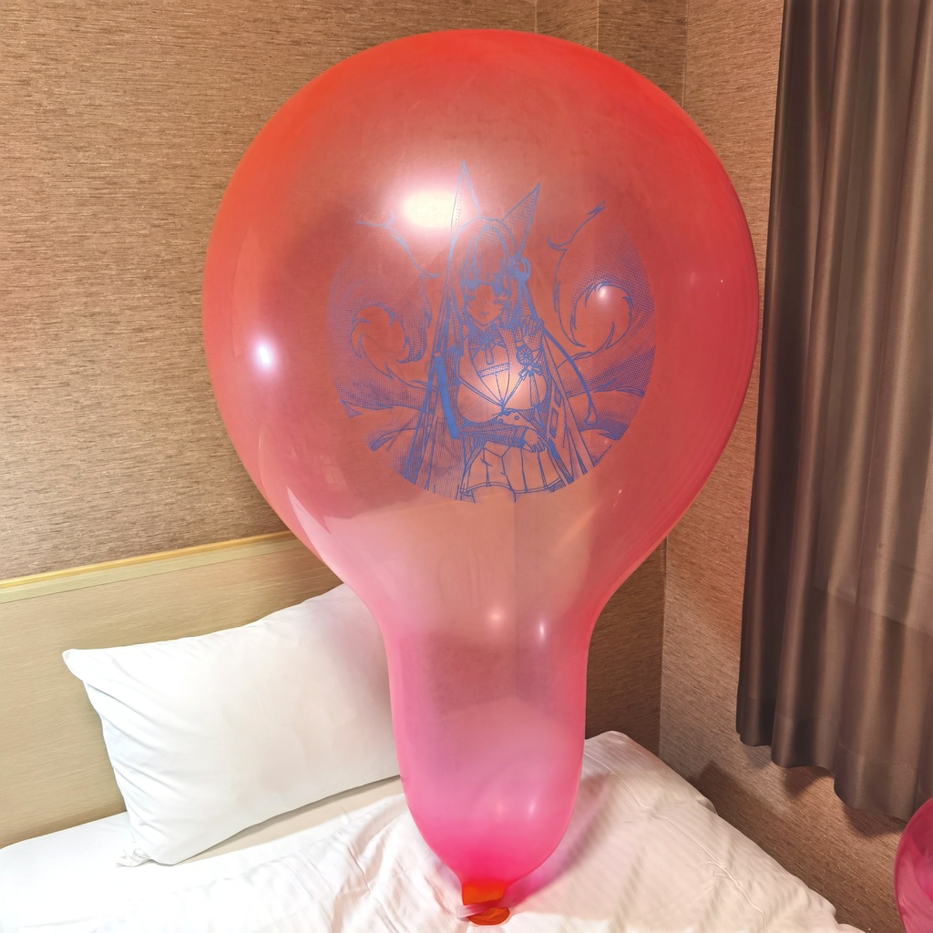 天城 ロングネックバルーン ラウンド型 40inch Amagi Long-neck balloon Round type