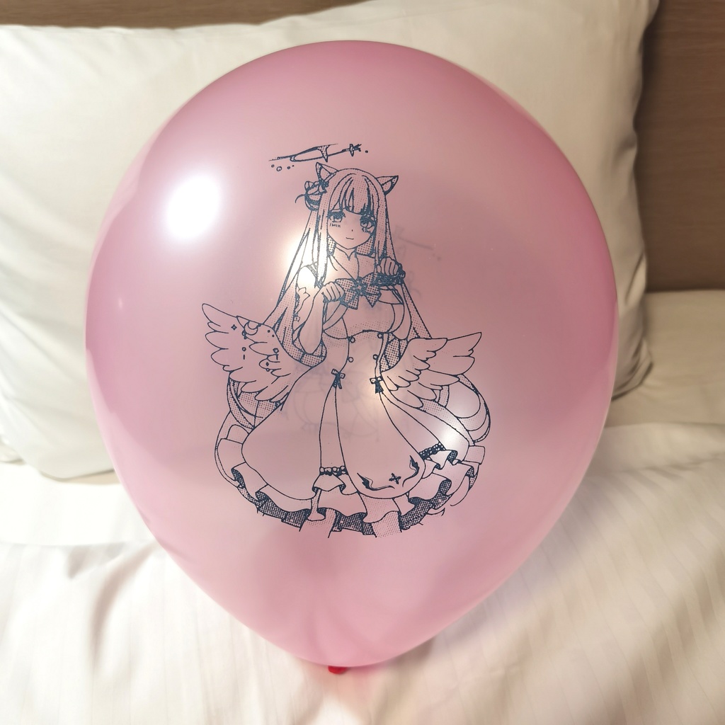 猫耳ミカ 風船 12inch Cat ear Mika balloon