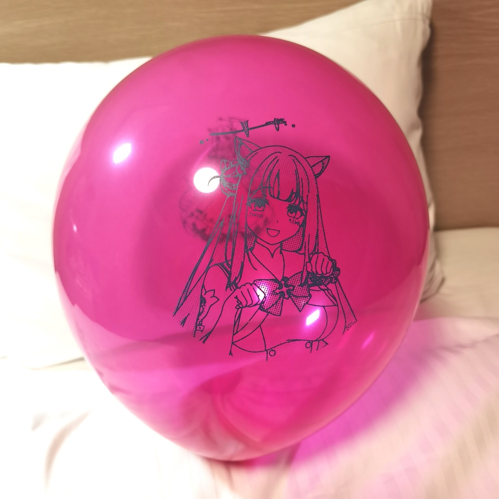 猫耳ミカ 風船 12inch Cat ear Mika balloon