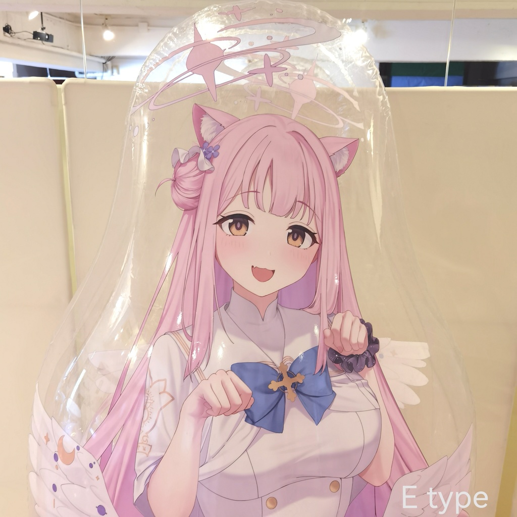 猫耳ミカ空ビ Cat ear Mika balloon inflatable