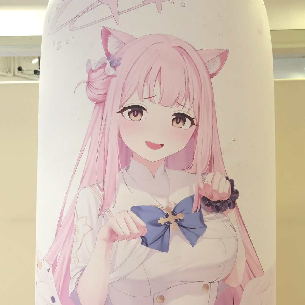 猫耳ミカ空ビ Cat ear Mika balloon inflatable
