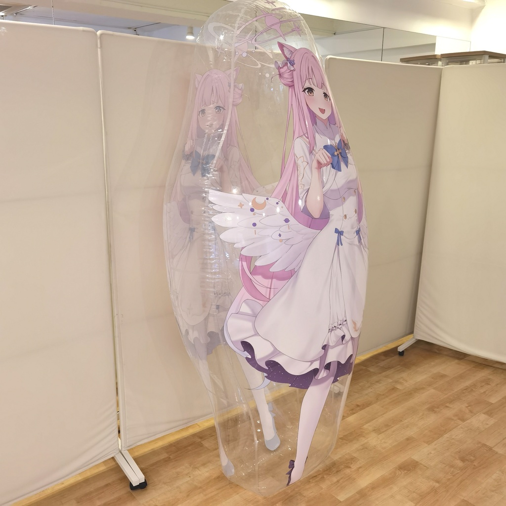 猫耳ミカ空ビ Cat ear Mika balloon inflatable