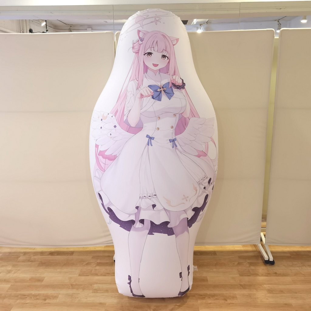 猫耳ミカ空ビ Cat ear Mika balloon inflatable