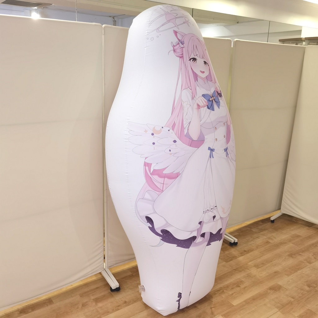 猫耳ミカ空ビ Cat ear Mika balloon inflatable