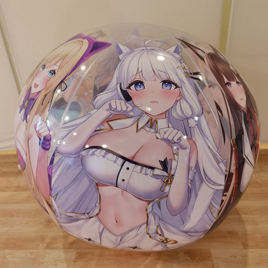 アズレンビーチボール4 わからせ版 AzurLane inflatable 4 Wakarase ver (spherical shape)