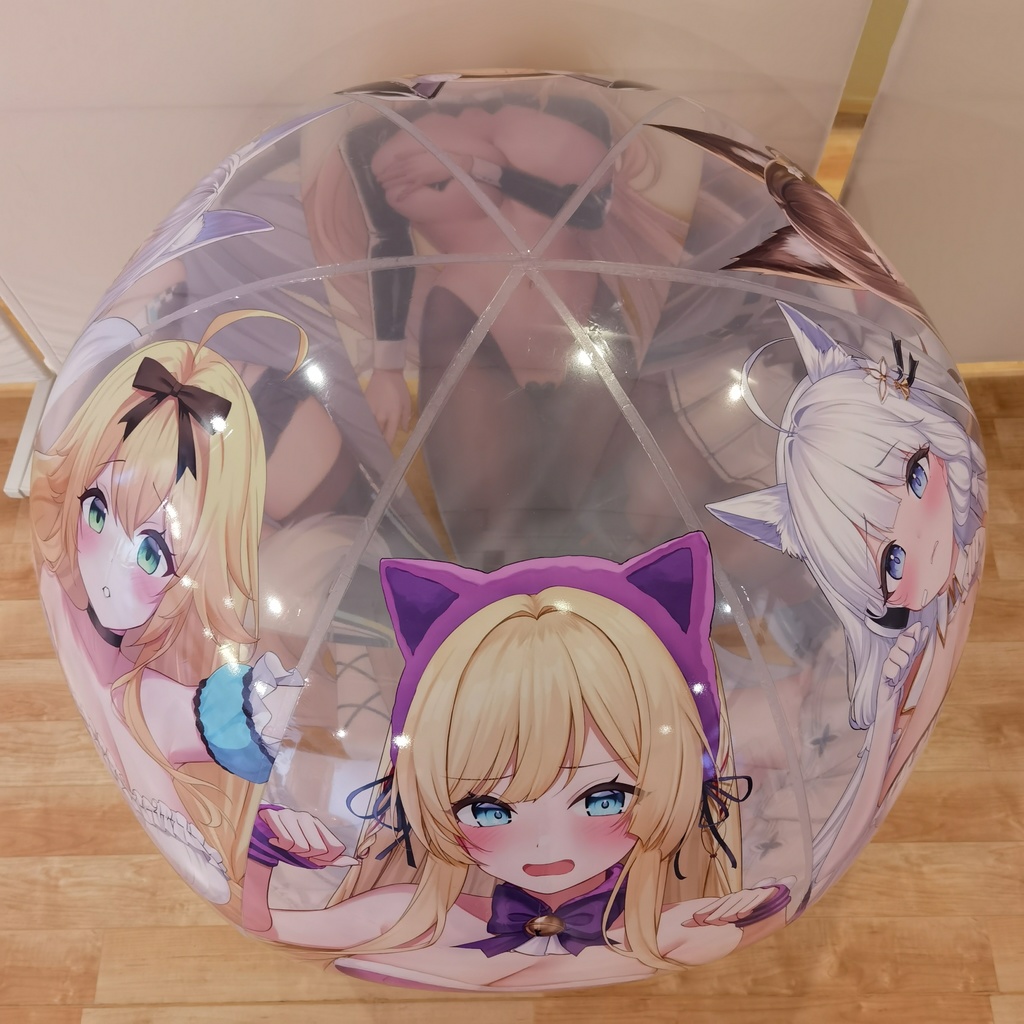 アズレンビーチボール4 わからせ版 AzurLane inflatable 4 Wakarase ver (spherical shape)