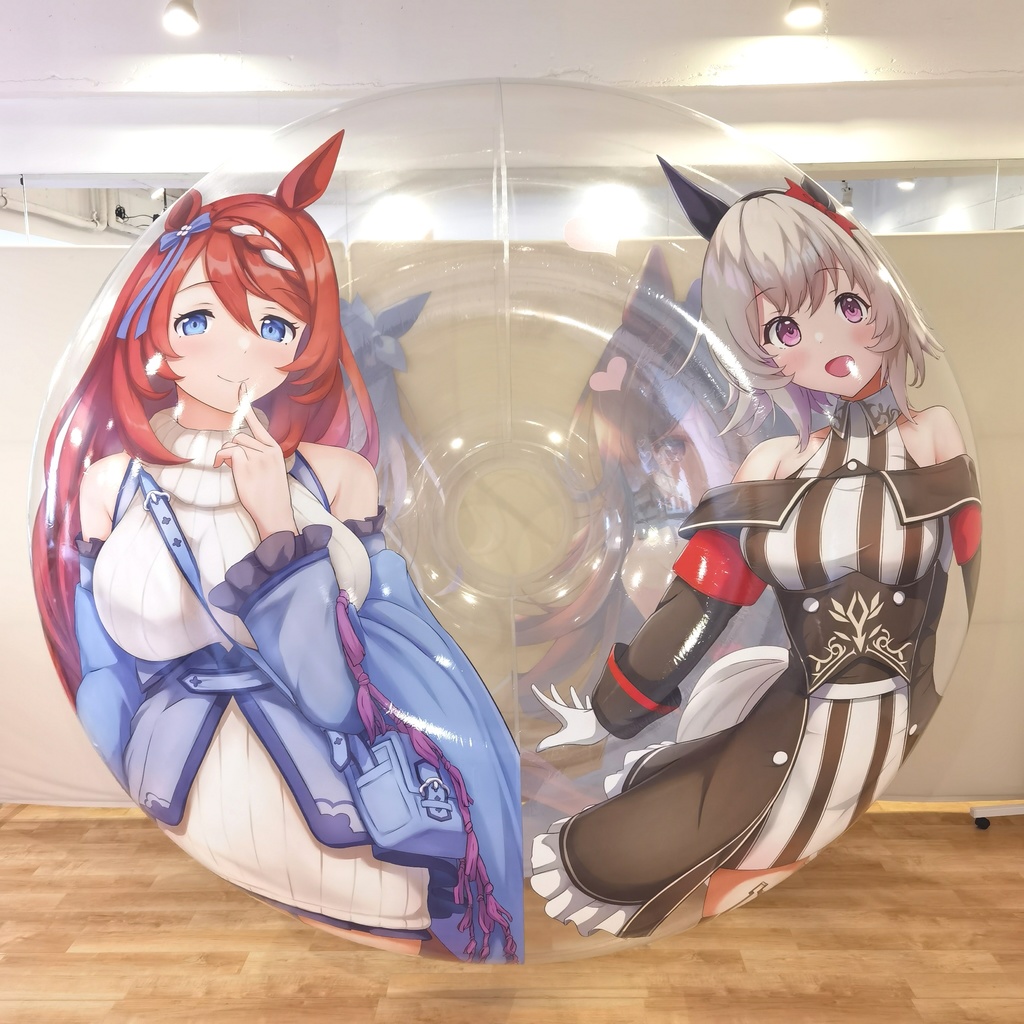 娘浮き輪 Musume ring-shape inflatable