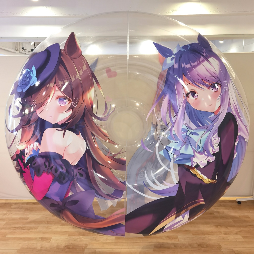 娘浮き輪 Musume ring-shape inflatable