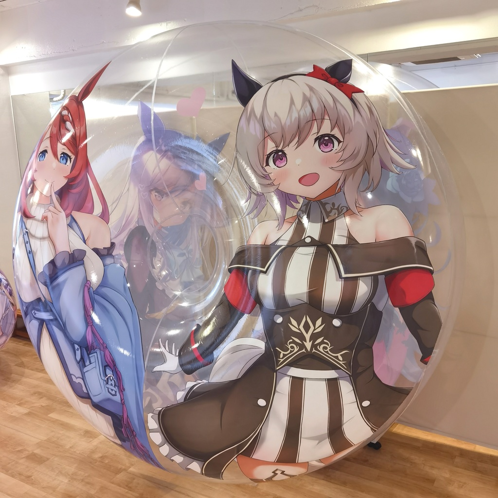 娘浮き輪 Musume ring-shape inflatable