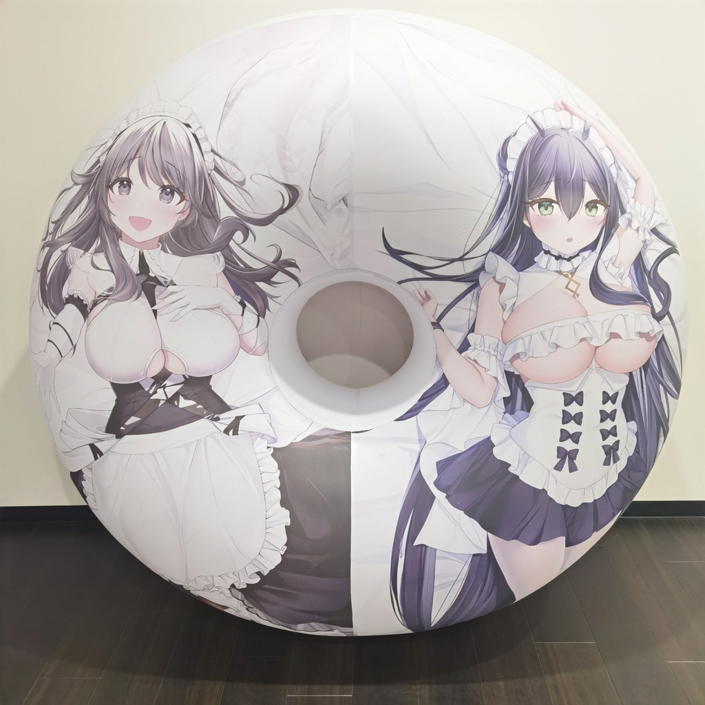 カリブディスママァ&インドミタブル浮き輪 2 Charybdis mommy & Indomitable ring-shape inflatable 2