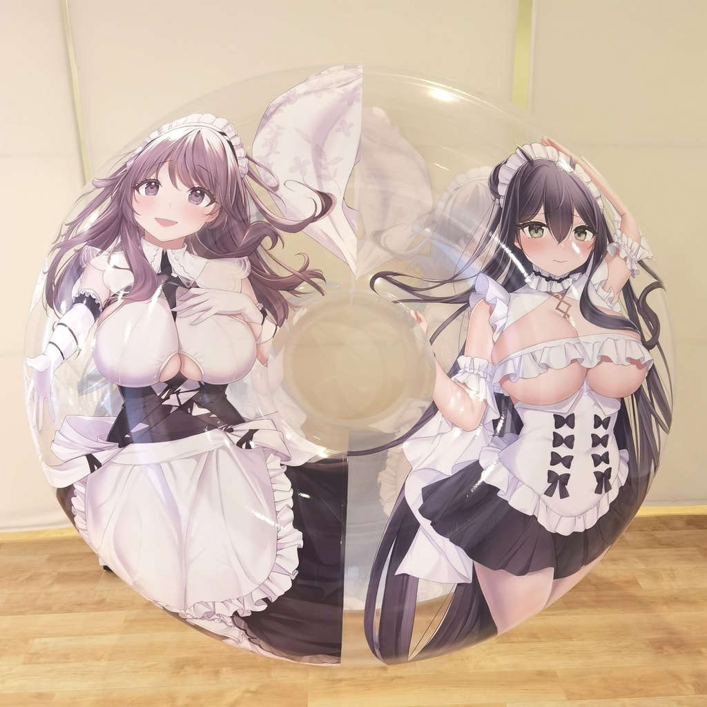 カリブディスママァ&インドミタブル浮き輪 2 Charybdis mommy & Indomitable ring-shape inflatable 2