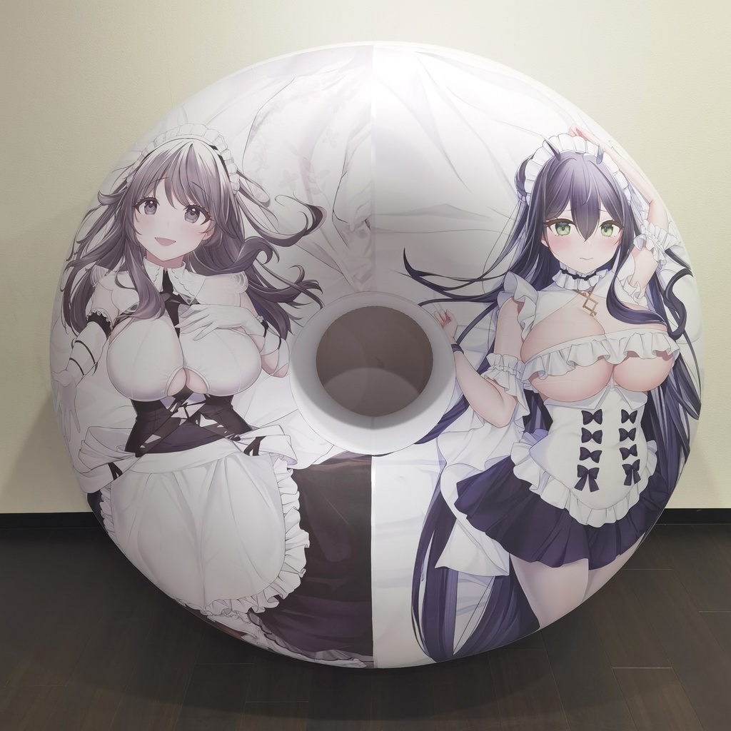カリブディスママァ&インドミタブル浮き輪 2 Charybdis mommy & Indomitable ring-shape inflatable 2