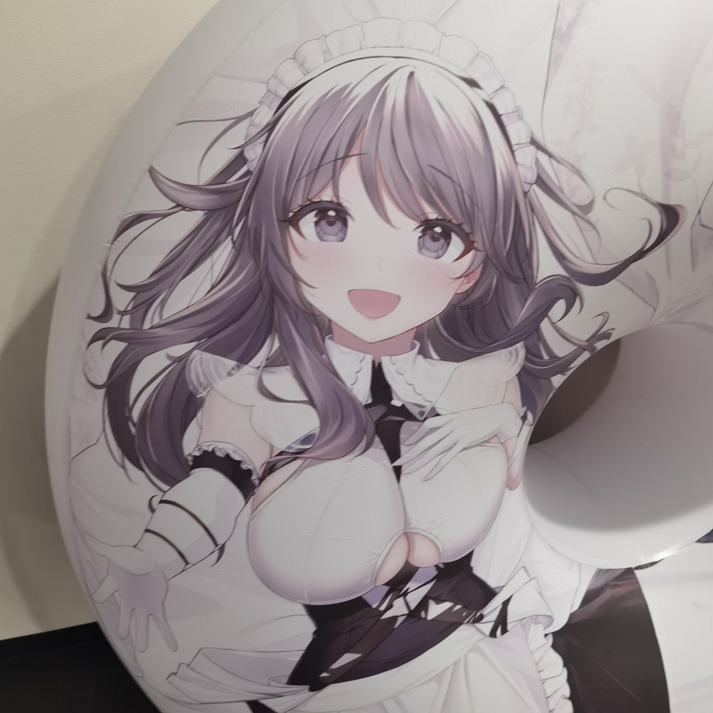 カリブディスママァ&インドミタブル浮き輪 2 Charybdis mommy & Indomitable ring-shape inflatable 2