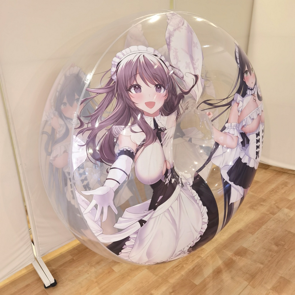 カリブディスママァ&インドミタブル浮き輪 2 Charybdis mommy & Indomitable ring-shape inflatable 2