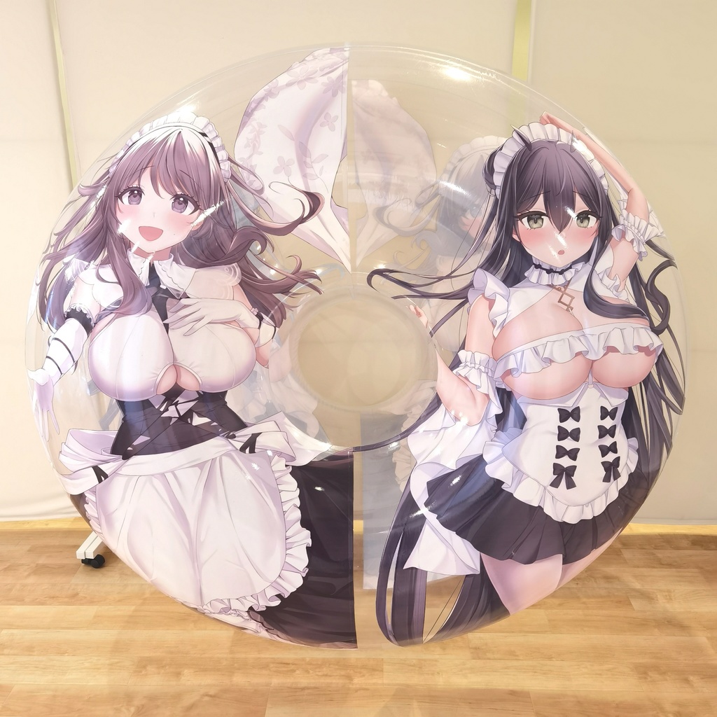 カリブディスﾏﾏｧ＆インドミタブル浮き輪 2 Charybdis mommy & Indomitable ring-shape inflatable 2