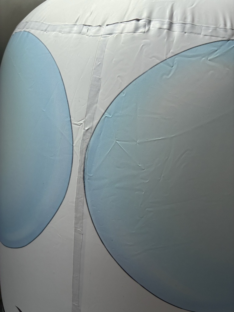 穂香空ビ いつもの白生地 Honoka inflatable The usual white fabric