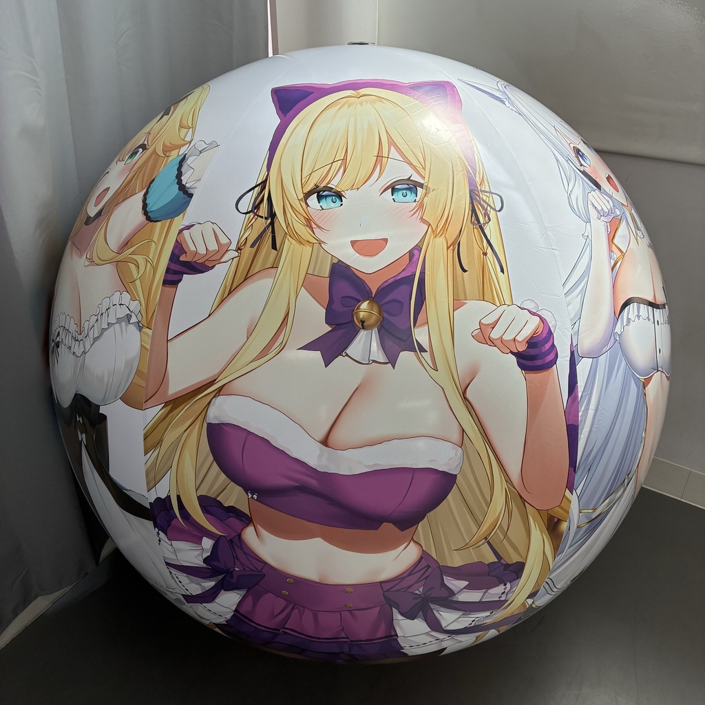 アズレンビーチボール4 SPH付き AzurLane inflatable4 with SPH (spherical shape)