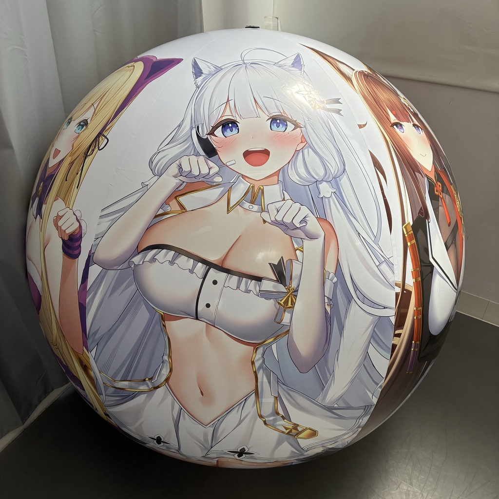 アズレンビーチボール4 SPH付き AzurLane inflatable4 with SPH (spherical shape)
