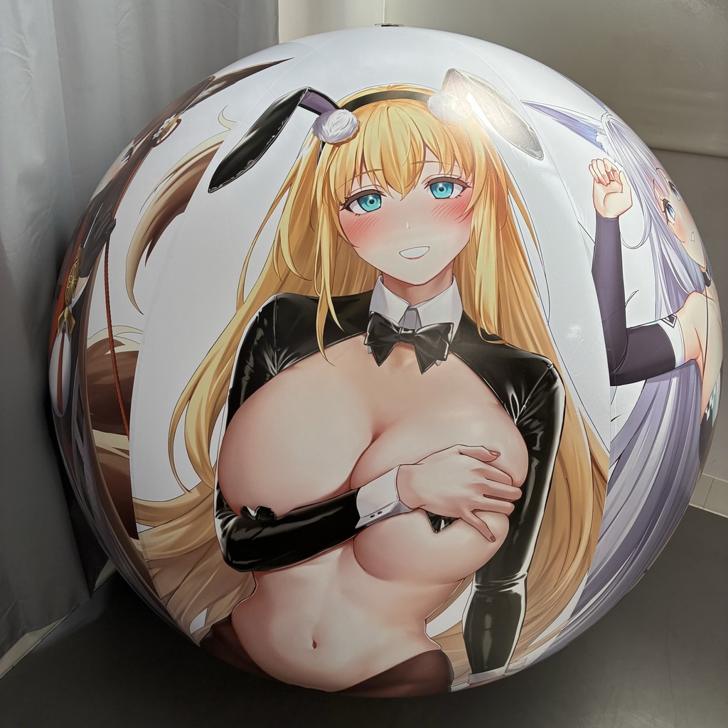 アズレンビーチボール4 SPH付き AzurLane inflatable4 with SPH (spherical shape)