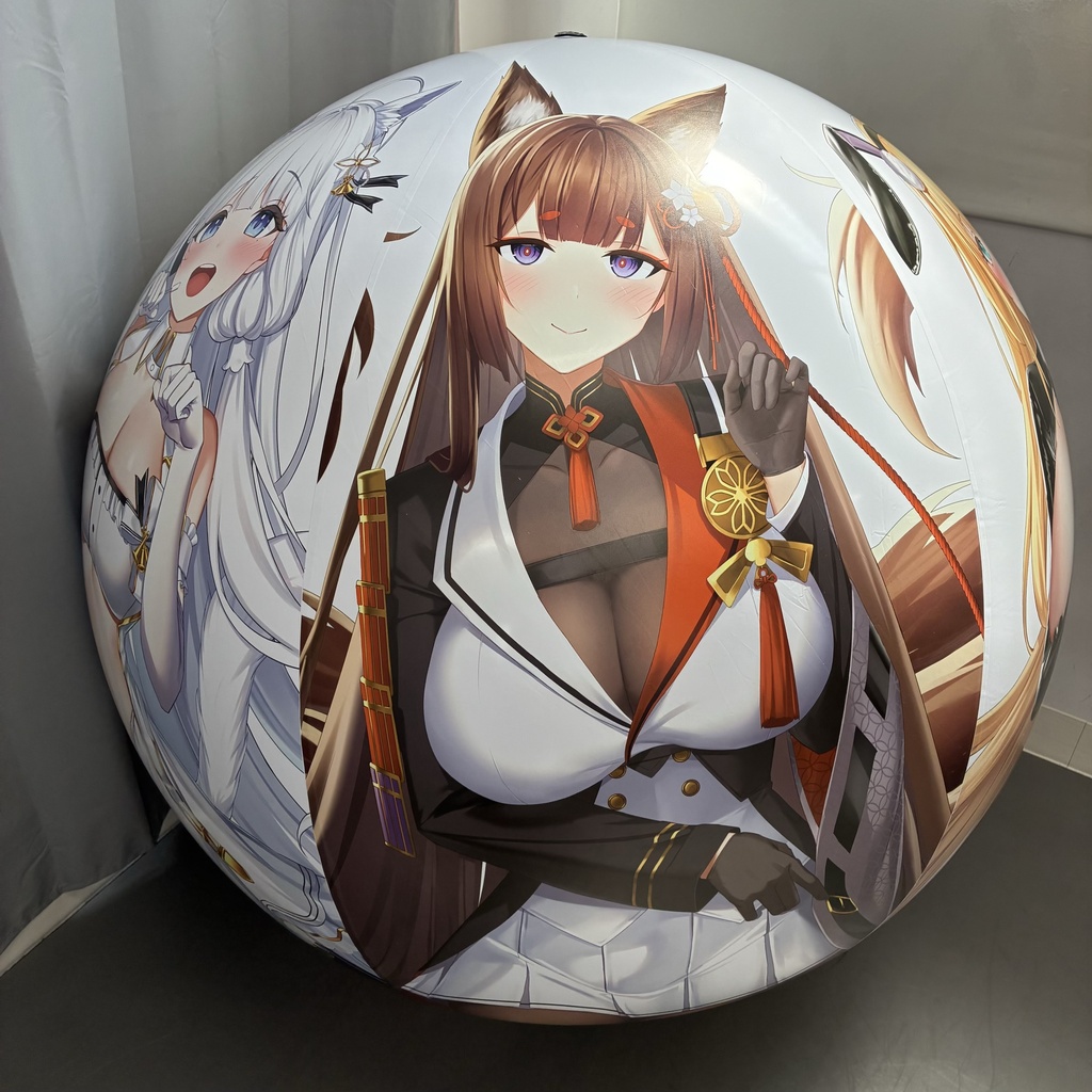 アズレンビーチボール4 SPH付き AzurLane inflatable4 with SPH (spherical shape)