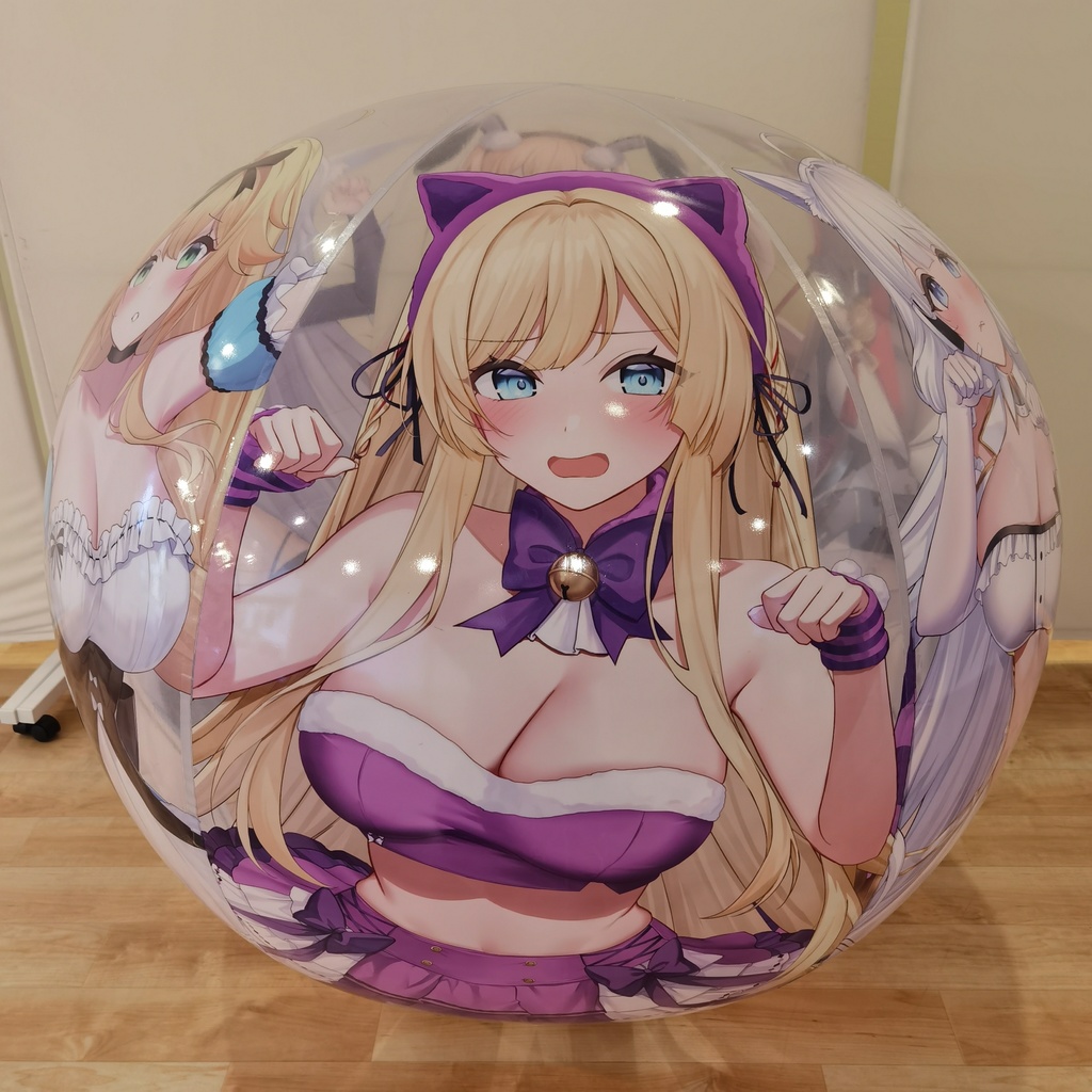 アズレンビーチボール4 わからせ版 SPH付き AzurLane inflatable4 Wakarase ver with SPH (spherical shape)