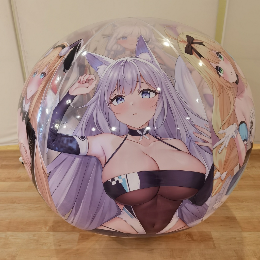 アズレンビーチボール4 わからせ版 SPH付き AzurLane inflatable4 Wakarase ver with SPH (spherical shape)
