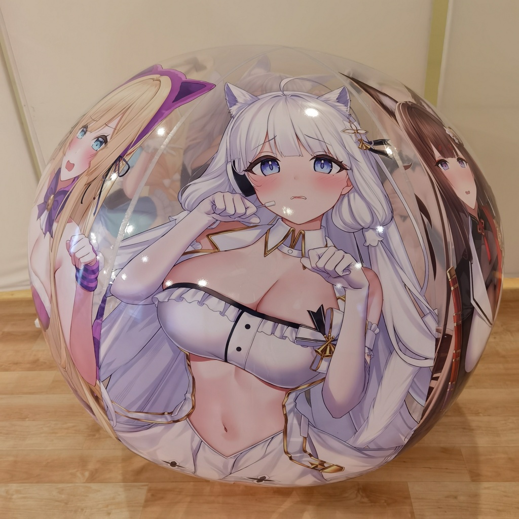アズレンビーチボール4 わからせ版 SPH付き AzurLane inflatable4 Wakarase ver with SPH (spherical shape)