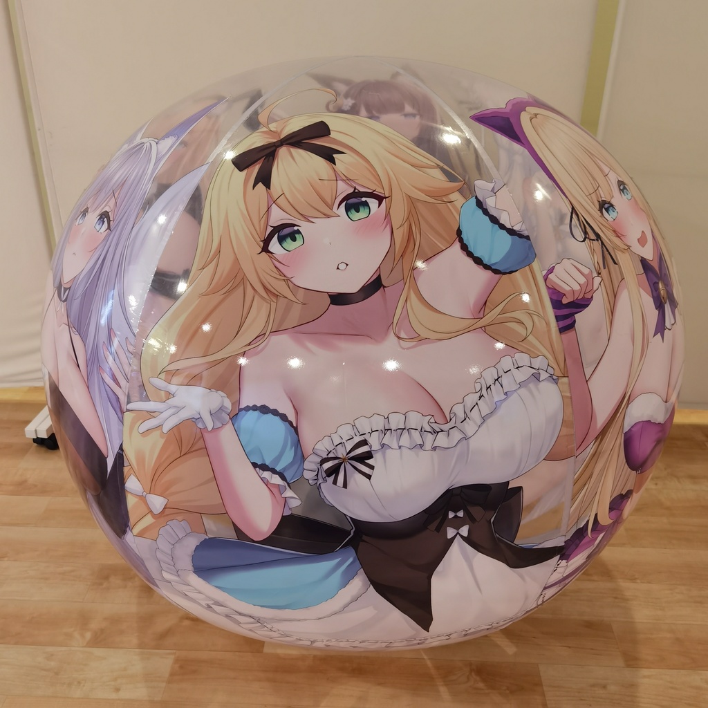 アズレンビーチボール4 わからせ版 SPH付き AzurLane inflatable4 Wakarase ver with SPH (spherical shape)
