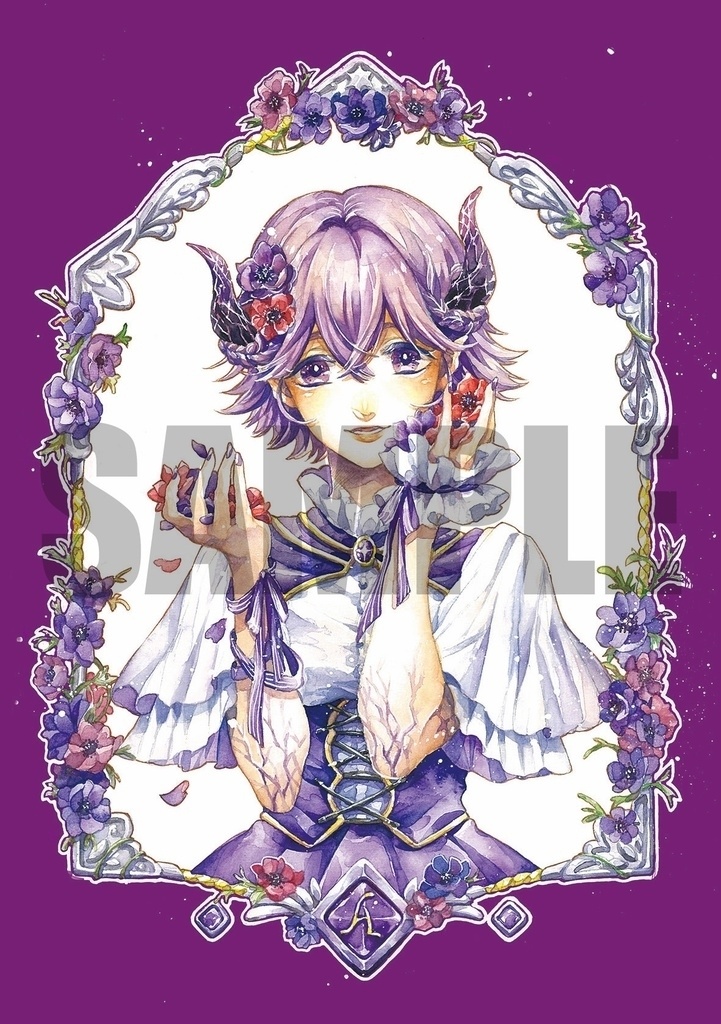 いまり×ハテル コラボポストカード