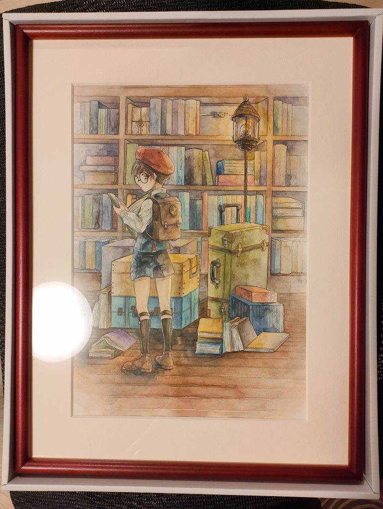 原画:文学少年