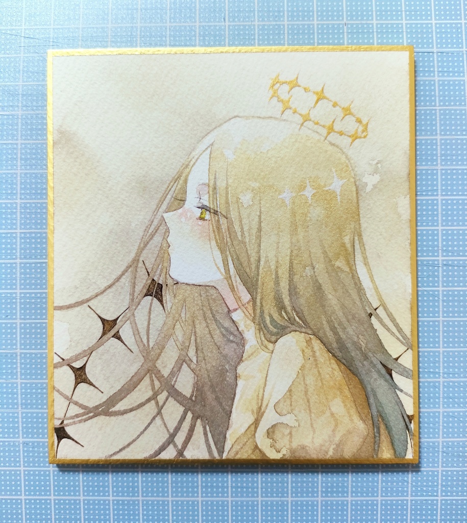 1/4色紙原画：明