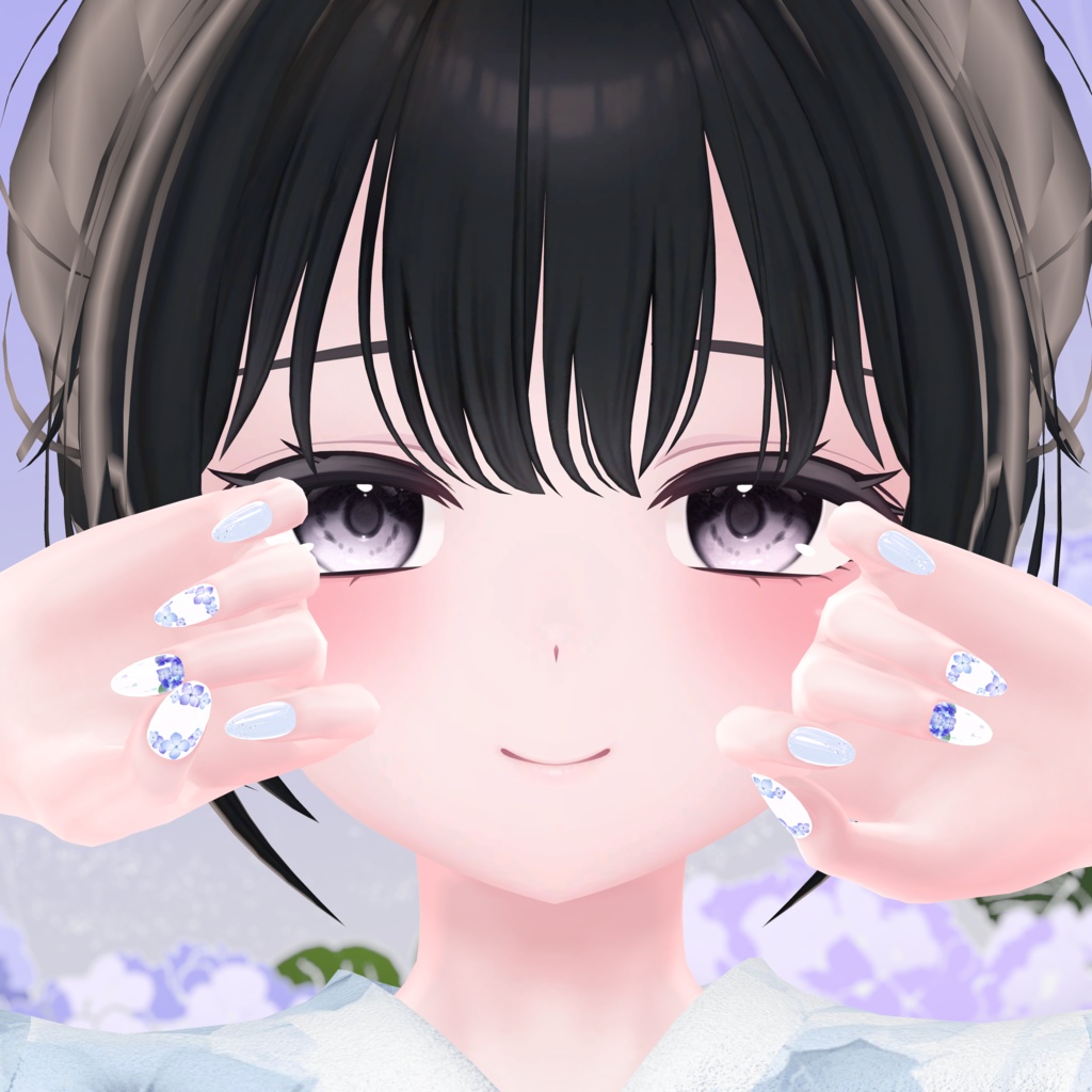 あじさいねいる【シンプルジェルネイル -Simple Gel Nail-用テクスチャ】