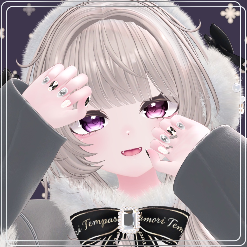 アーガイルネイル【シンプルジェルネイル -Simple Gel Nail-用テクスチャ】