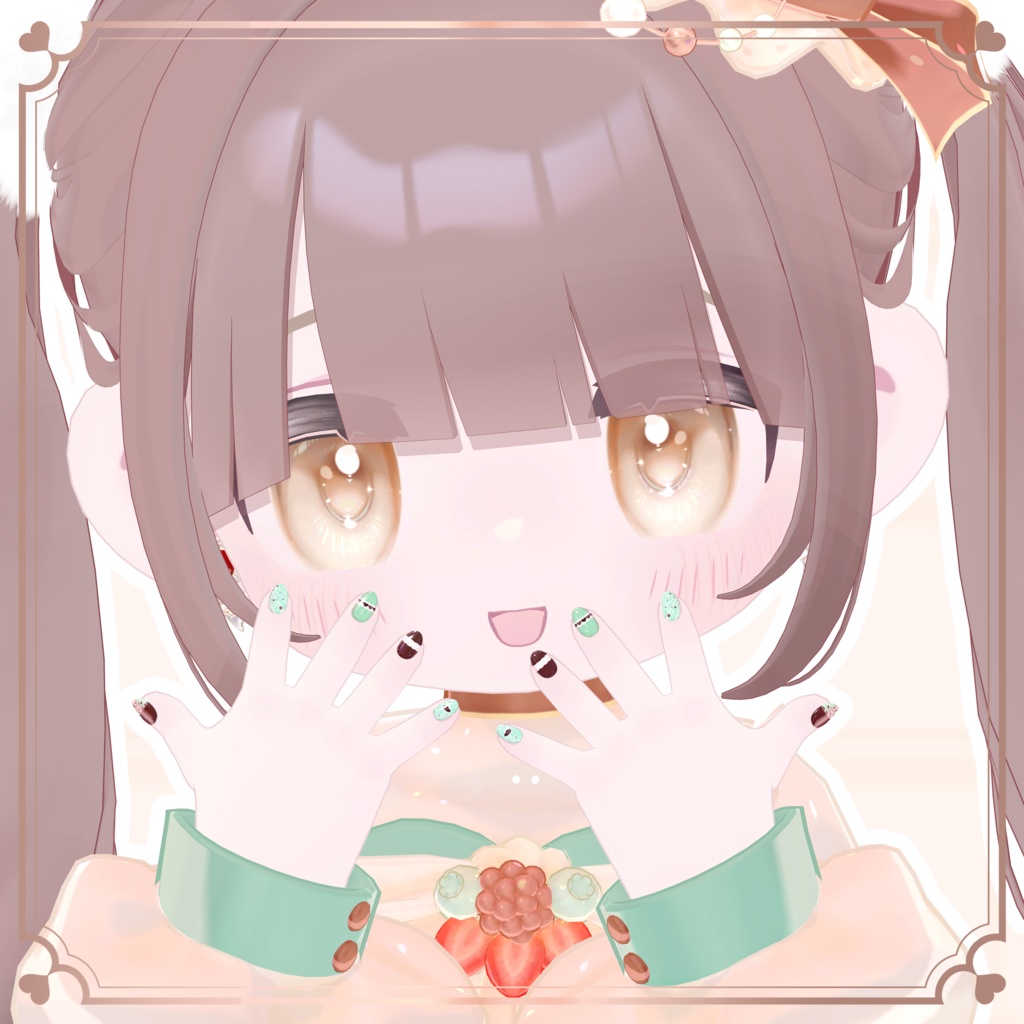 マカロンネイル【シンプルジェルネイル -Simple Gel Nail-用テクスチャ】