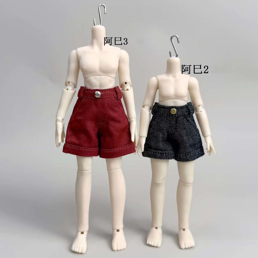 1/12ドール デニムショートパンツ オビツ11