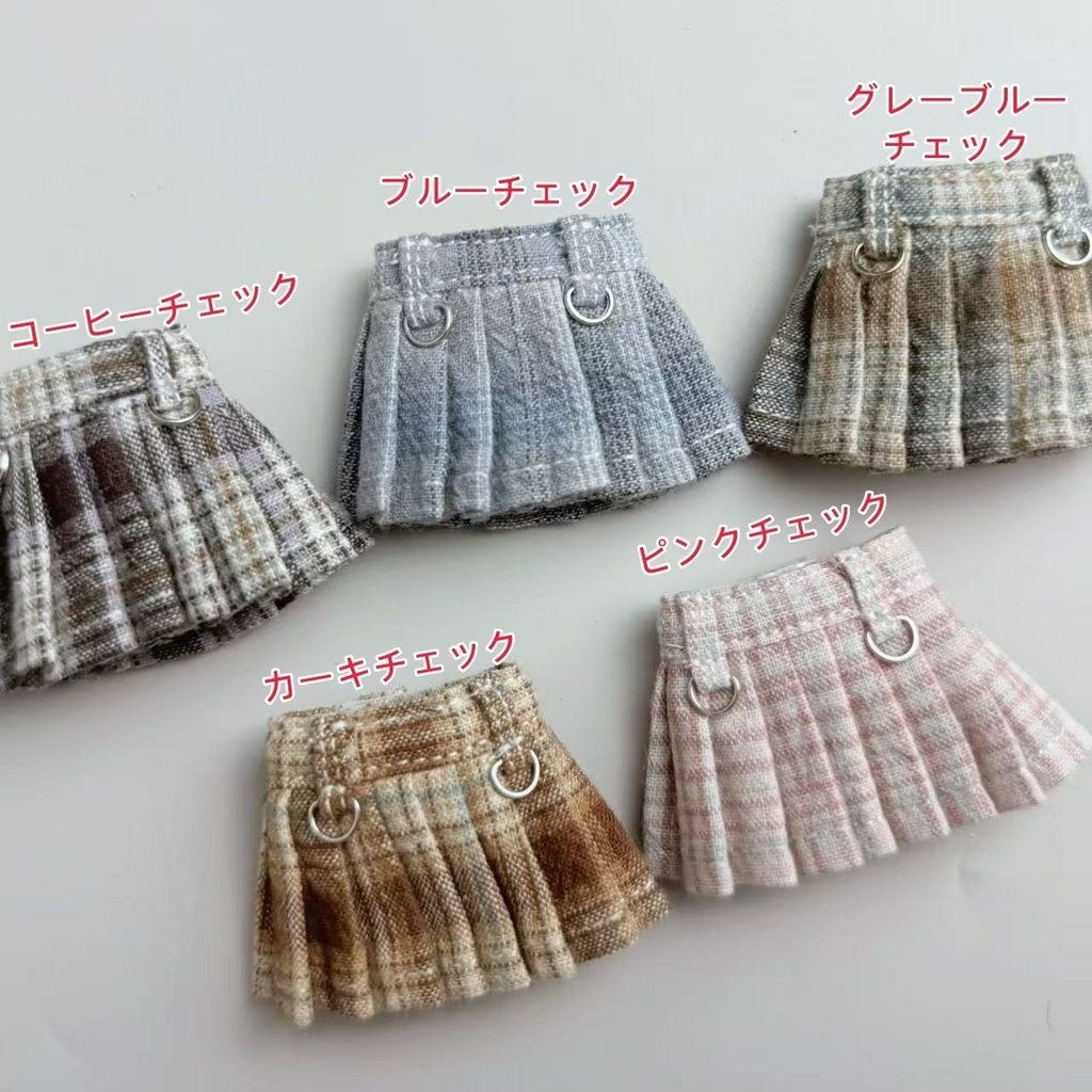 1/12ドール服 ミニスカート