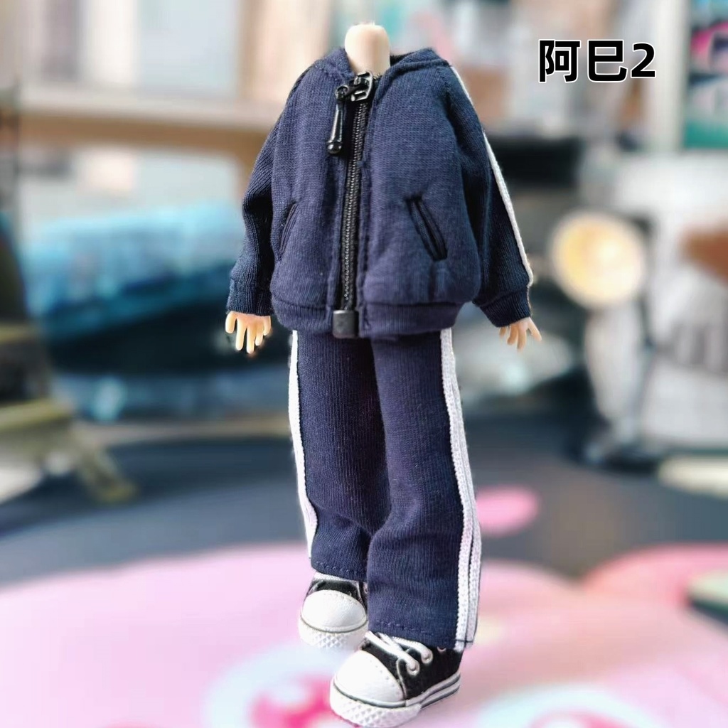 1/12ドール服 ジャージ オビツ11 阿巳2 阿巳3