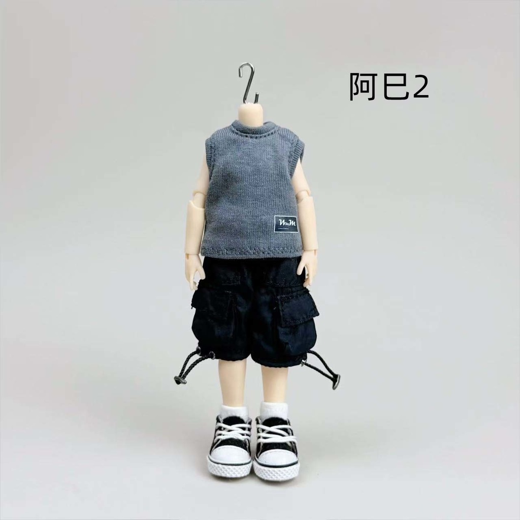 【1/12、1/8】 ドール服 ノースリーブ オビツ11 阿巳3.0 阿巳2.0