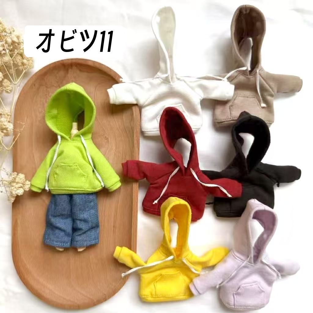 1/12ドール パーカー オビツ11 阿巳2.0 阿巳3.0