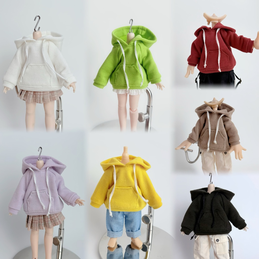 1/12ドール パーカー オビツ11 阿巳2.0 阿巳3.0