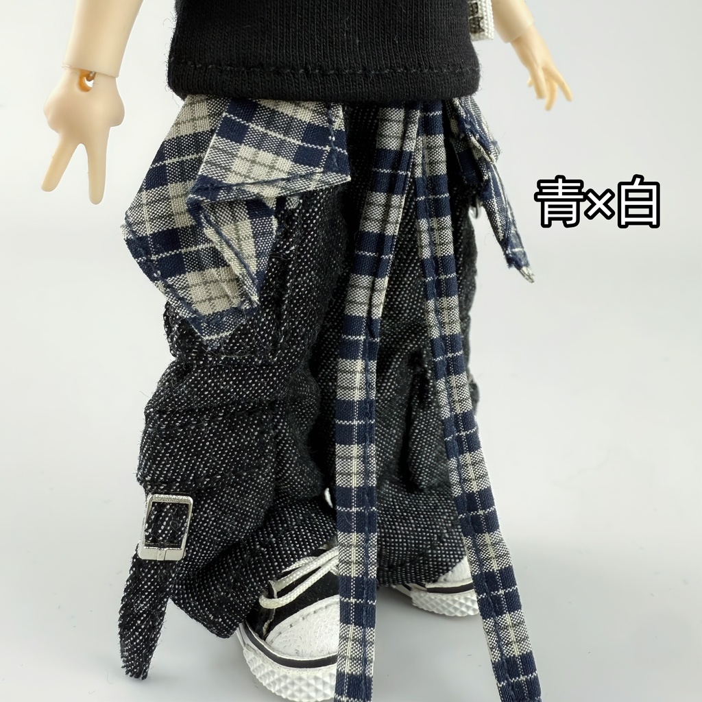 1/12 腰巻きシャツ風 オビツ11 阿巳2.0