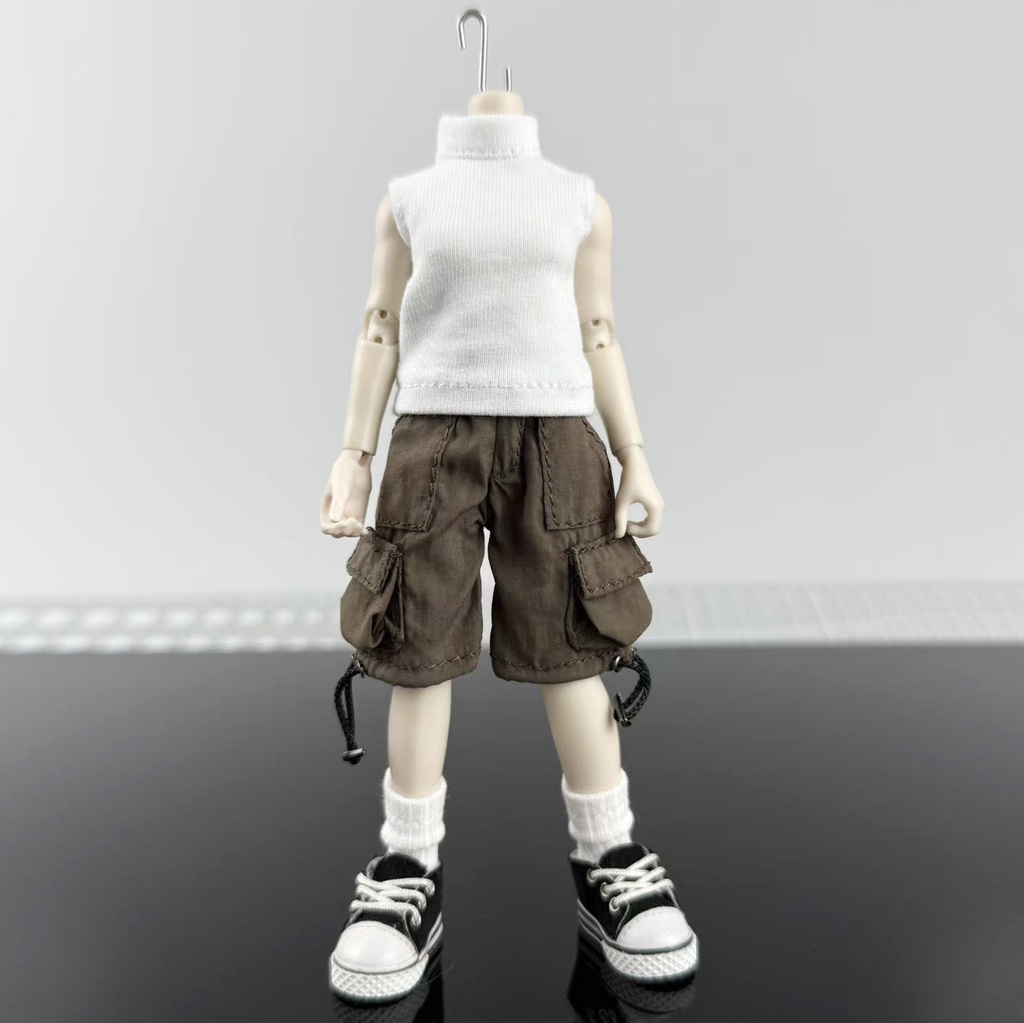 大1/12ドール カーゴパンツ ハーフ丈 阿巳2.0 阿巳3.0