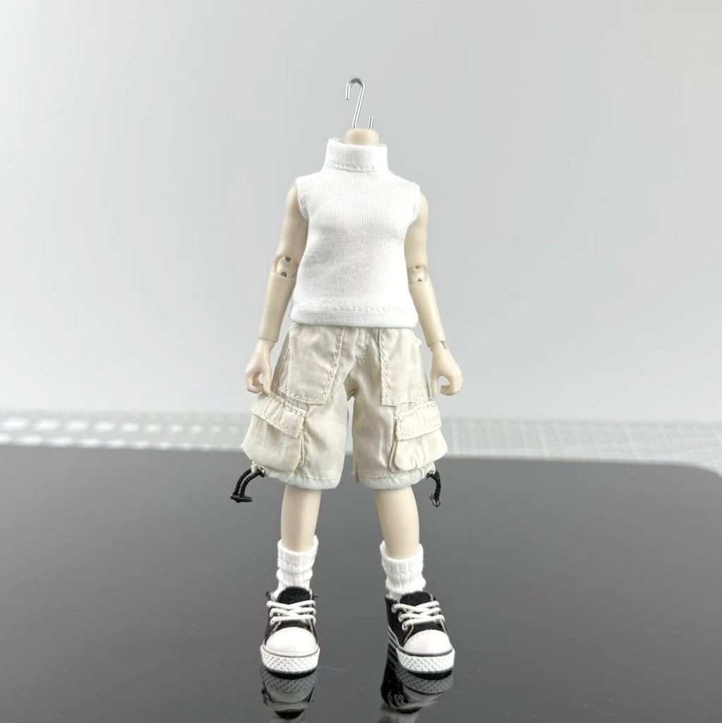 大1/12ドール カーゴパンツ ハーフ丈 阿巳2.0 阿巳3.0