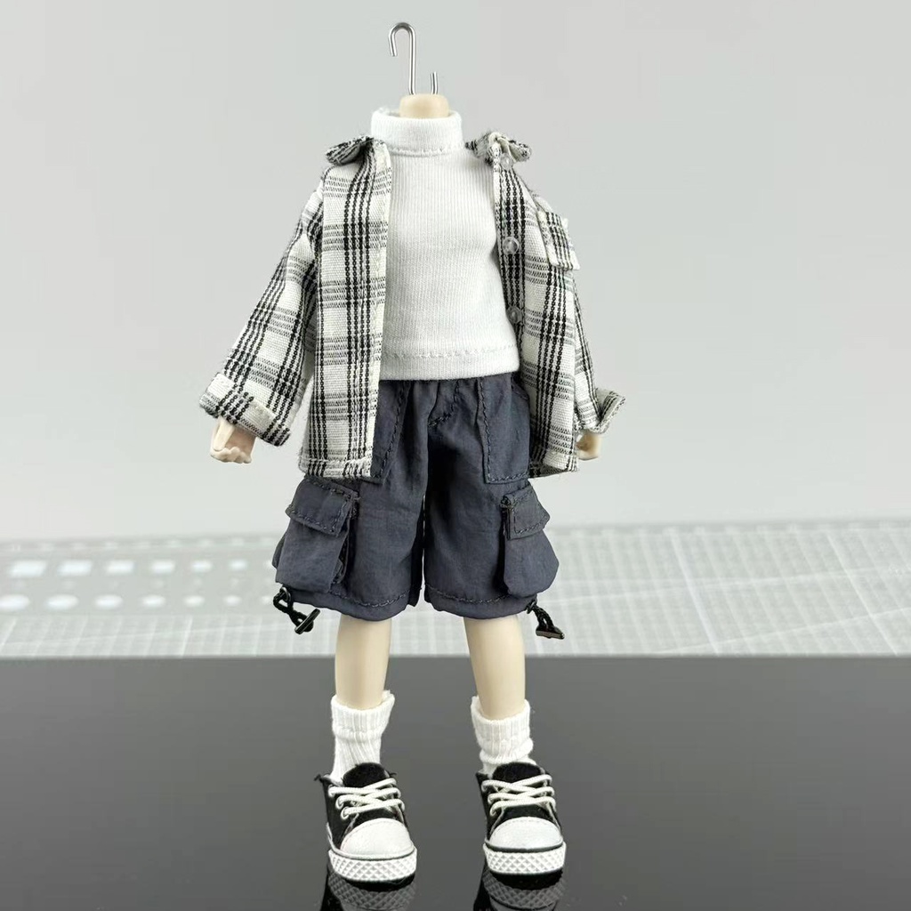 大1/12ドール カーゴパンツ ハーフ丈 阿巳2.0 阿巳3.0