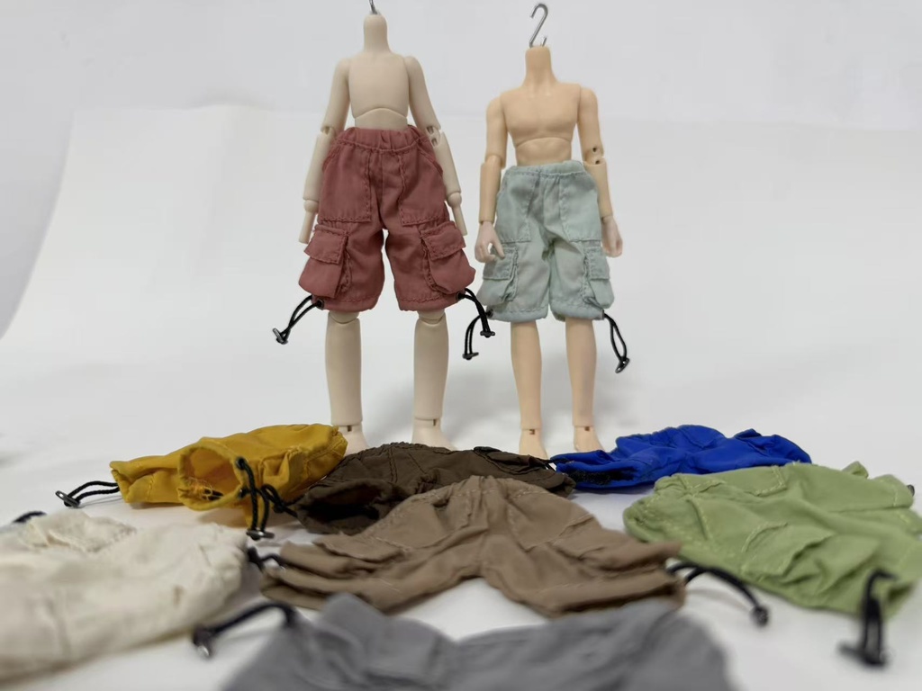大1/12ドール カーゴパンツ ハーフ丈 阿巳2.0 阿巳3.0
