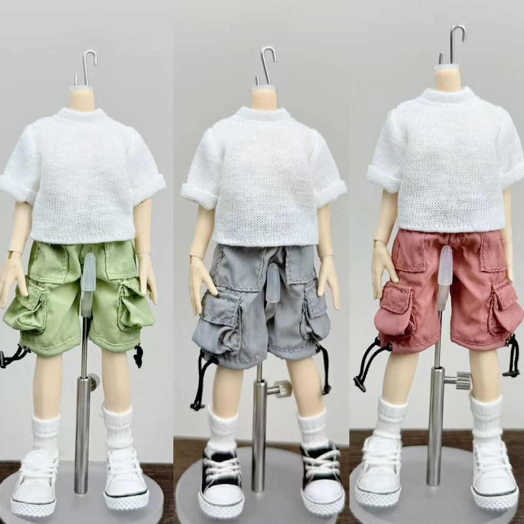 大1/12ドール カーゴパンツ ハーフ丈 阿巳2.0 阿巳3.0