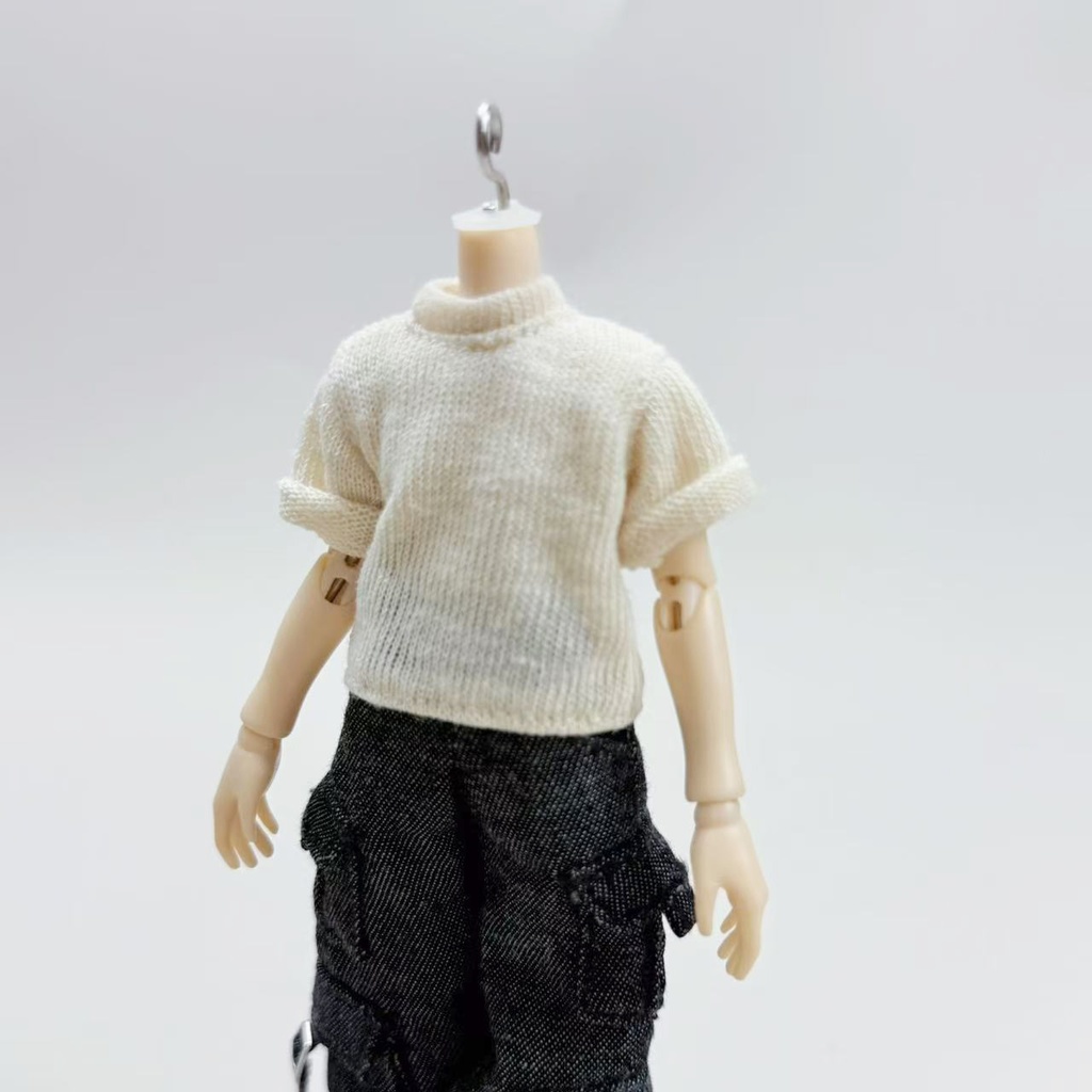 1/12ドール 半袖Tシャツ オビツ11 阿巳2.0