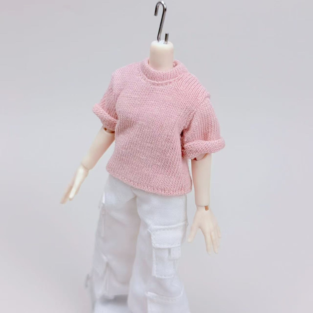 1/12ドール 半袖Tシャツ オビツ11 阿巳2.0