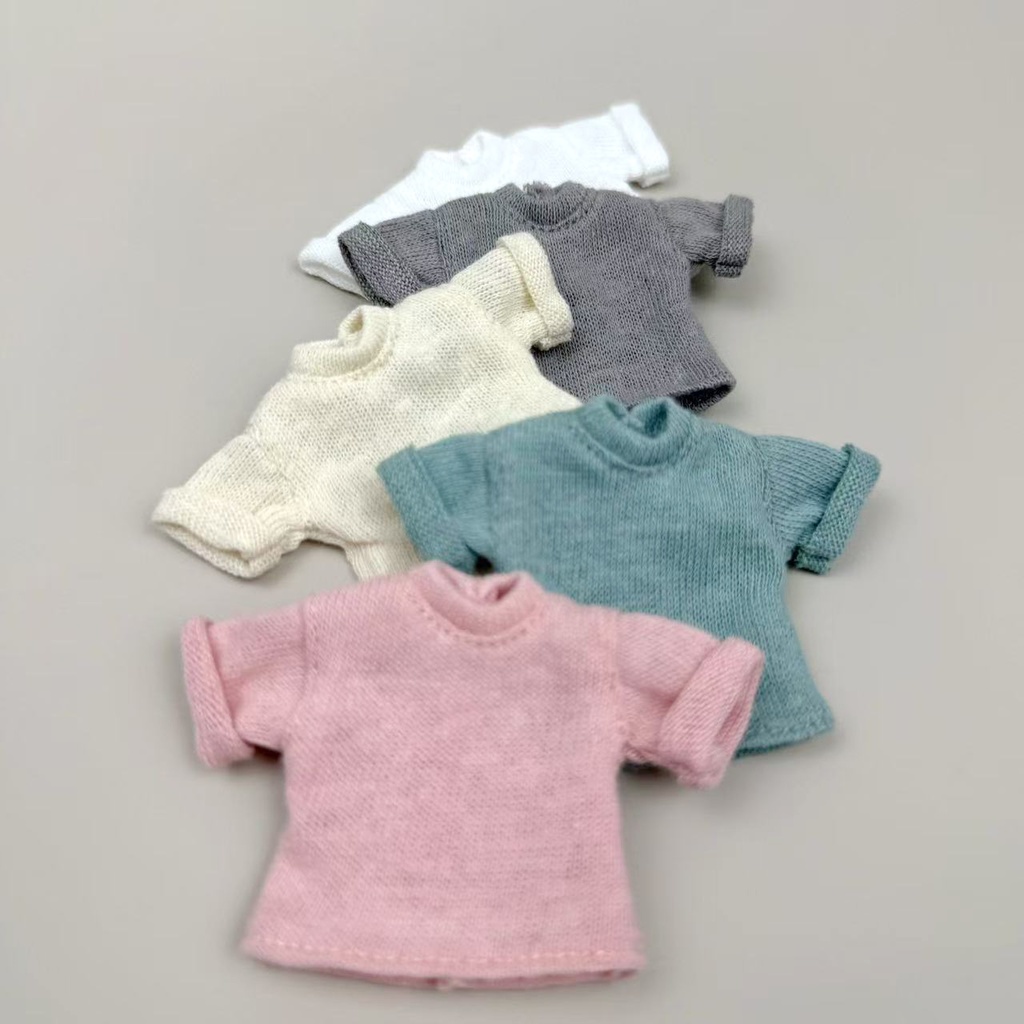 1/12ドール 半袖Tシャツ オビツ11 阿巳2.0