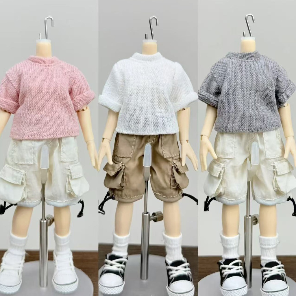 1/12ドール 半袖Tシャツ オビツ11 阿巳2.0